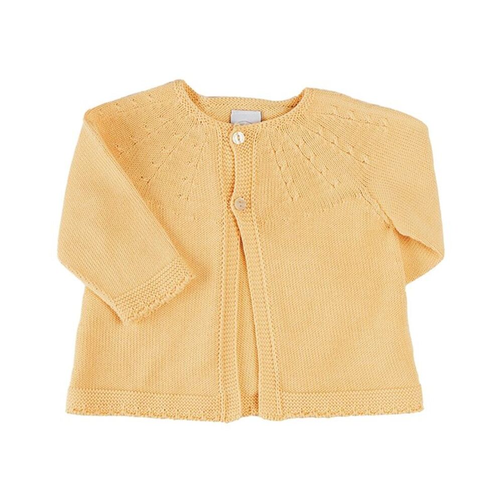 Pepa London Girls  Openwork Detail Cardigan, Pink